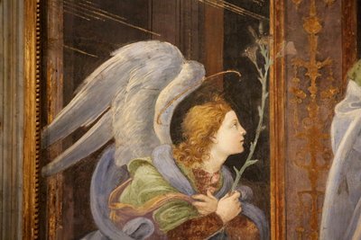 The Angel Gabriel at the Annunciation by Unknown